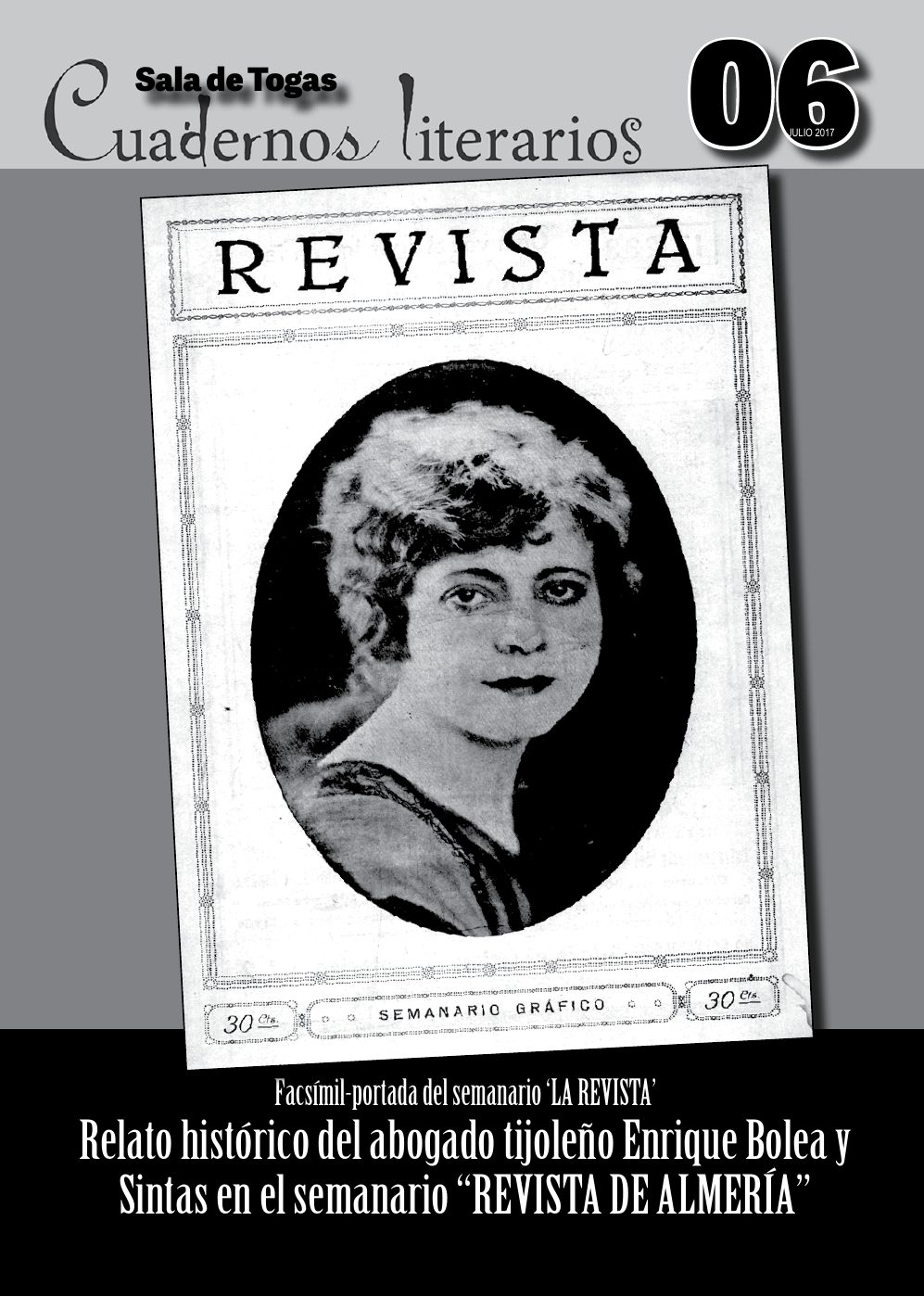 Portada del número 6, Julio 2017