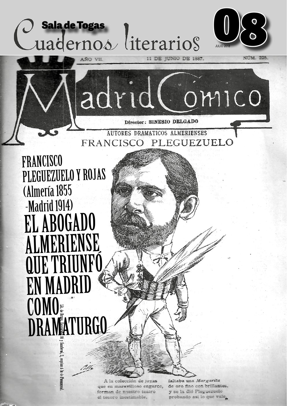 Portada del número 8, Julio 2018