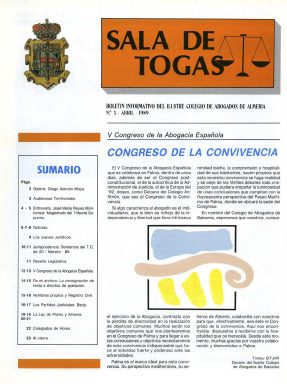 Portada del número 3 de Abril 1989