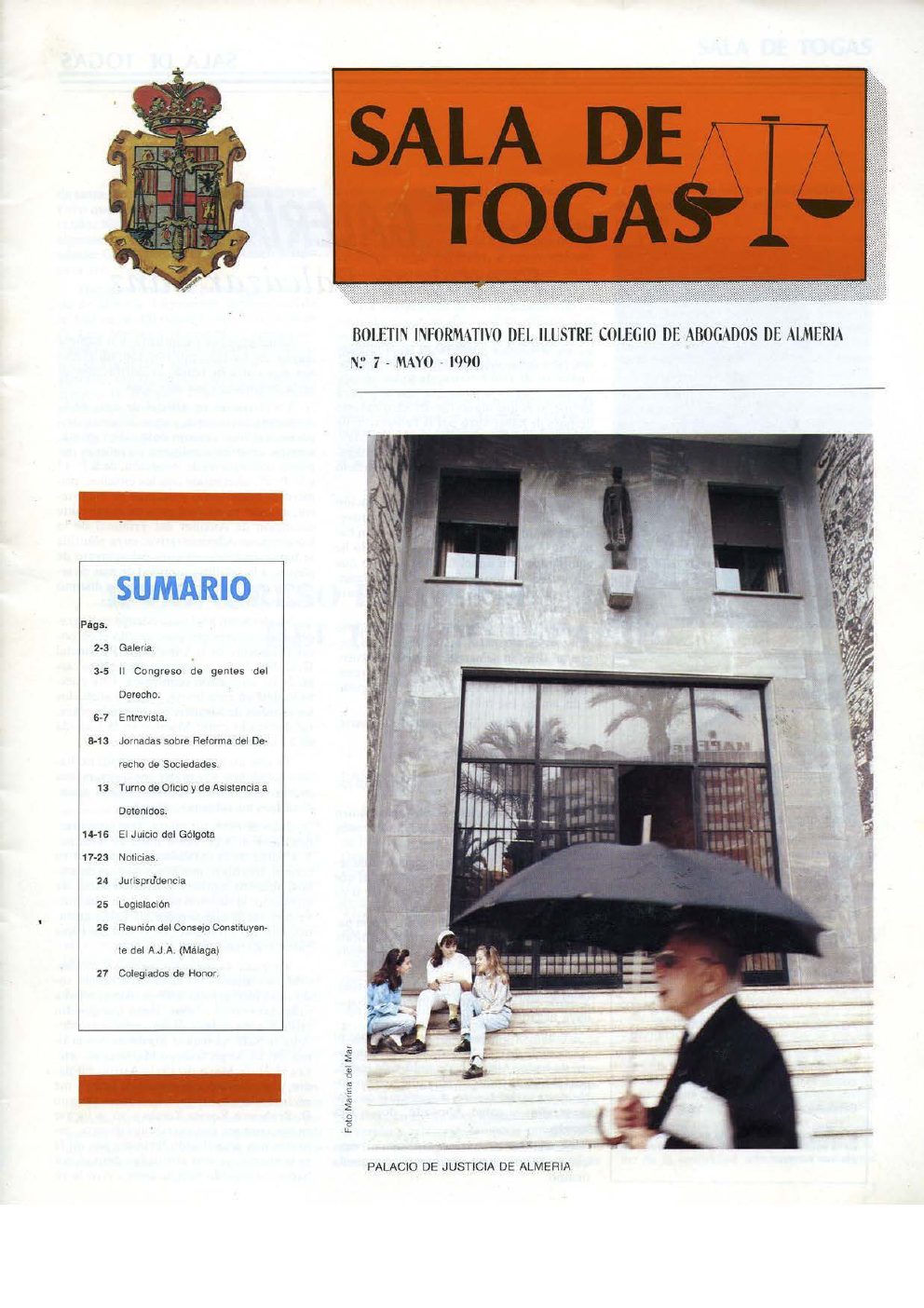 Portada del número 7, Mayo 1990