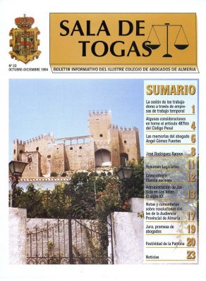 Portada del número 23 de Diciembre 1994