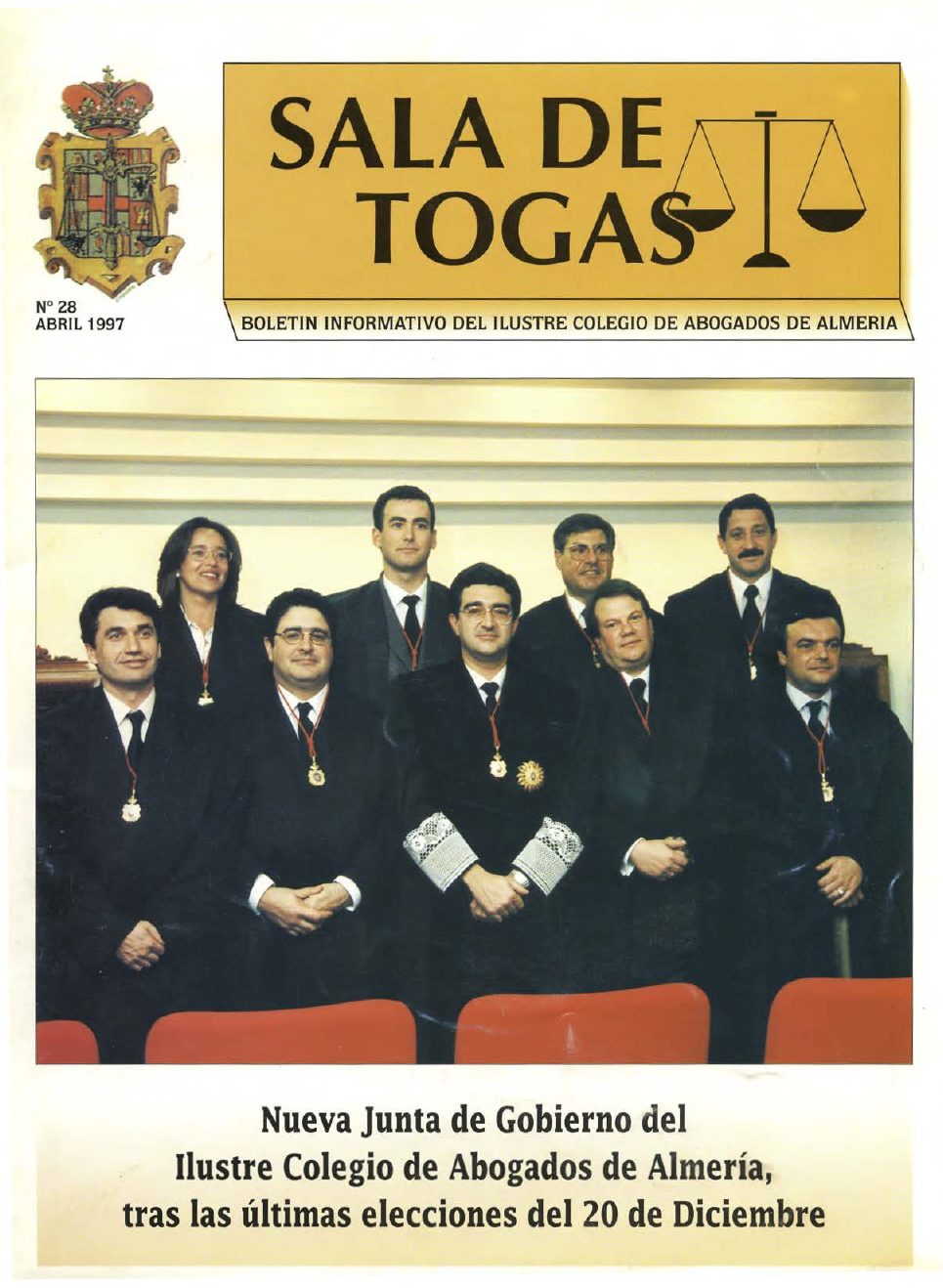 Portada del número 28, Abril 1997