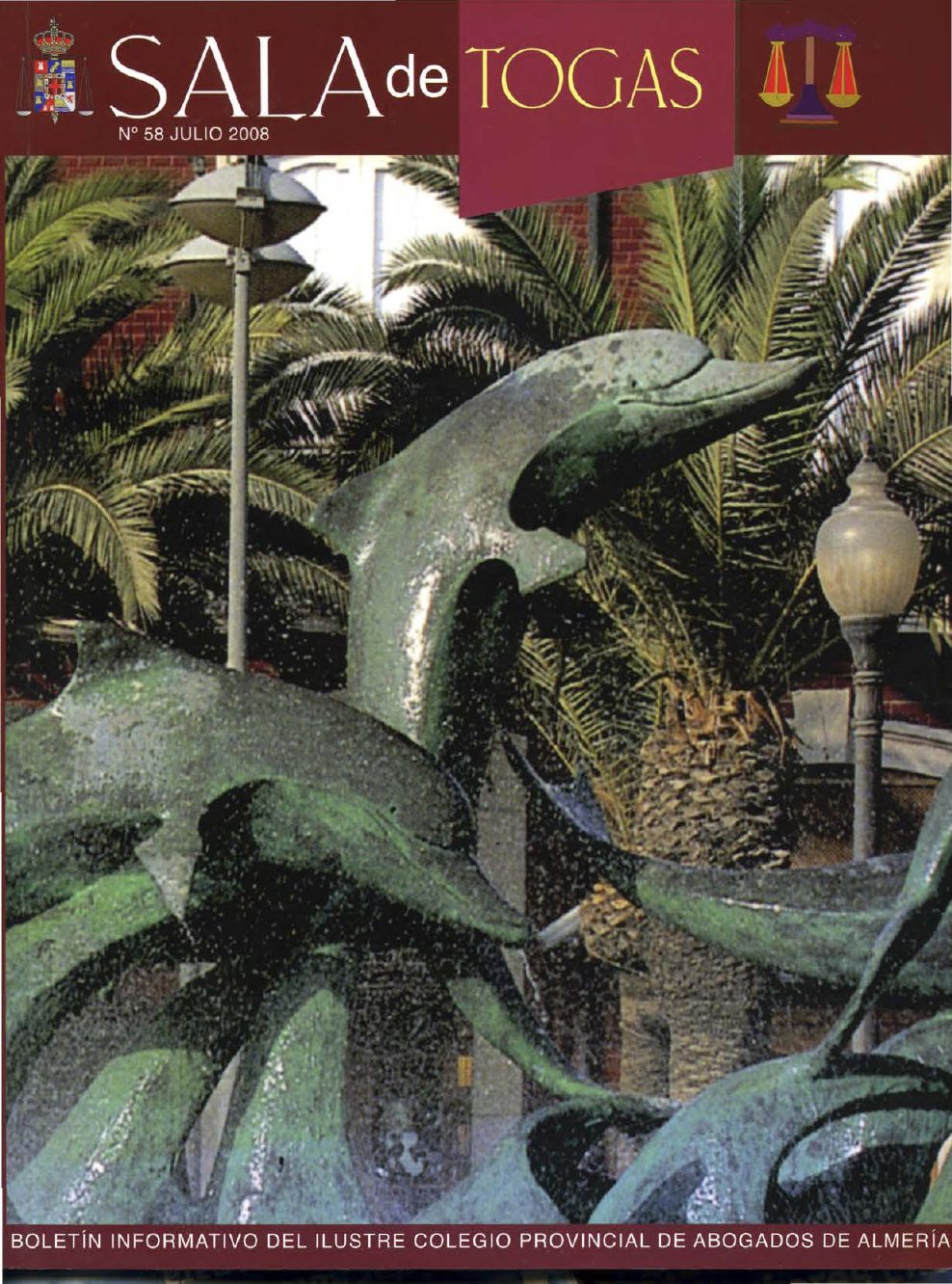 Portada del número 58, Julio 2008