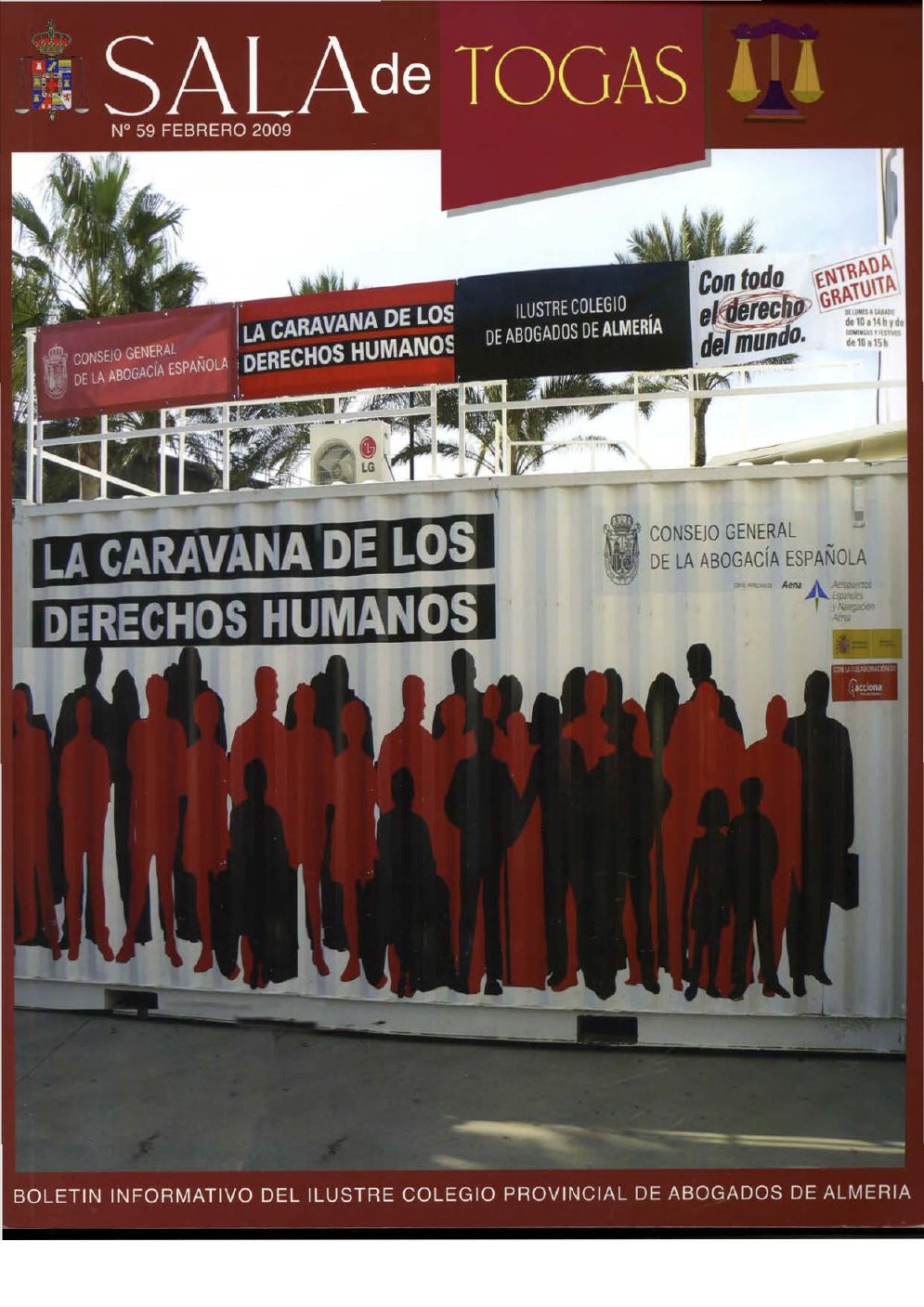 Portada del número 59, Febrero 2009