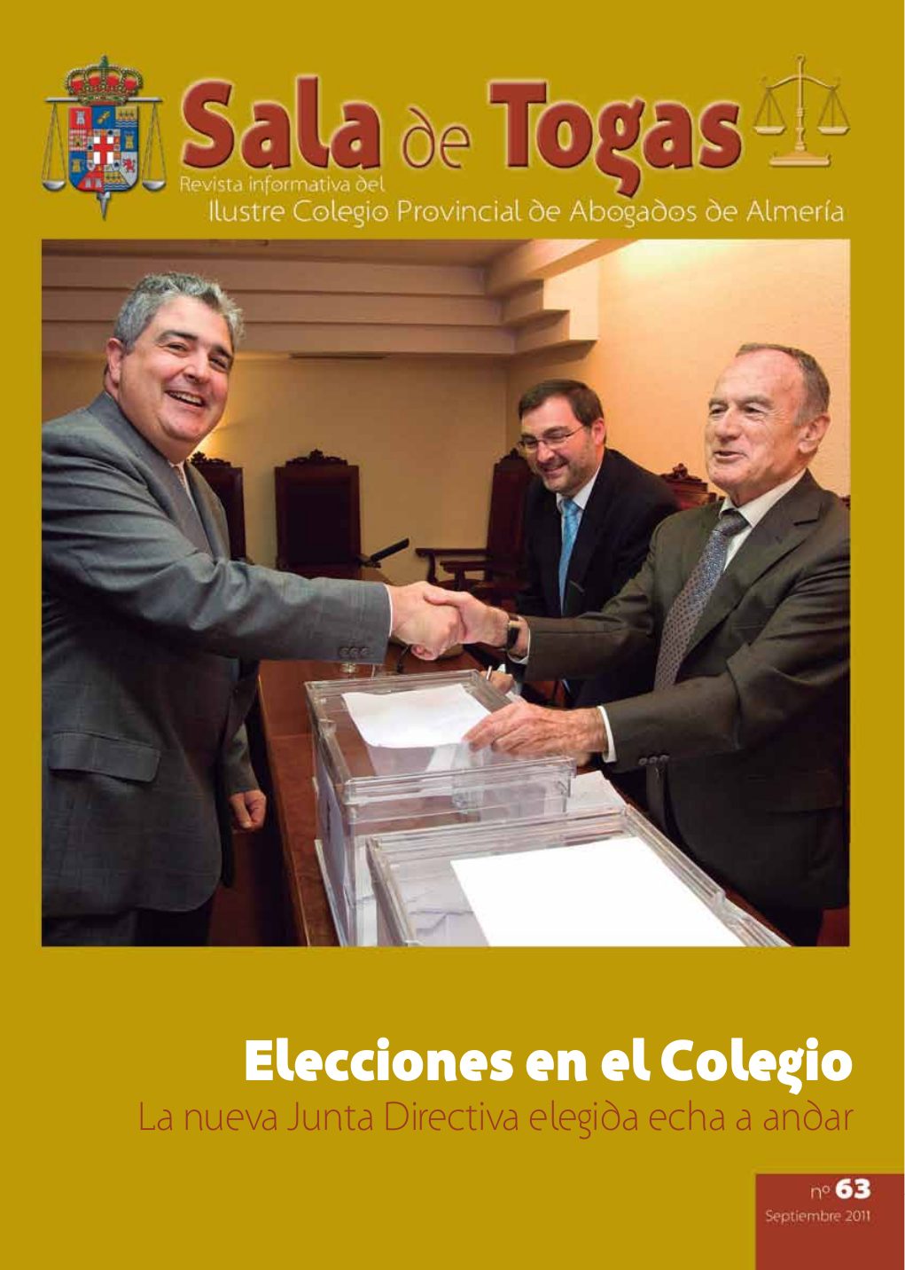 Portada del número 63, Septiembre 2011
