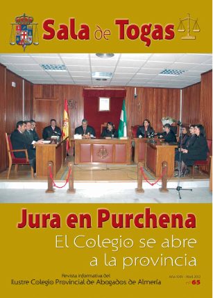 Portada del número 65 de Abril 2012