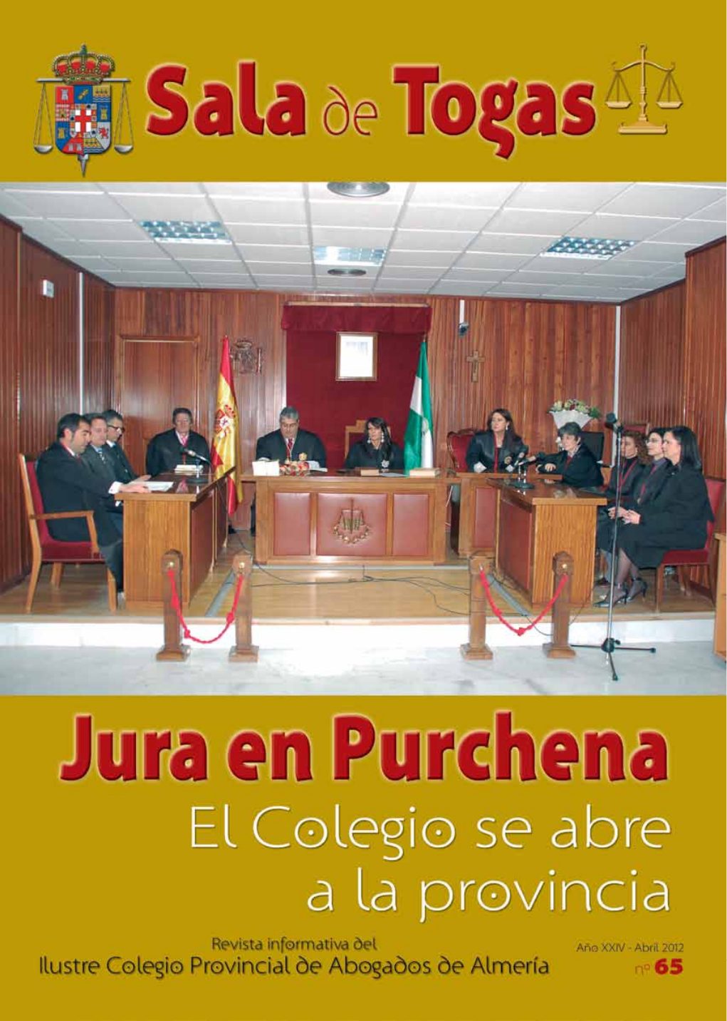 Portada del número 65, Abril 2012