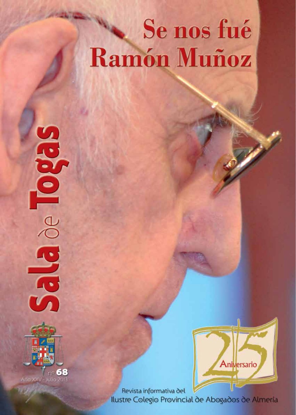 Portada del número 68, Julio 2013