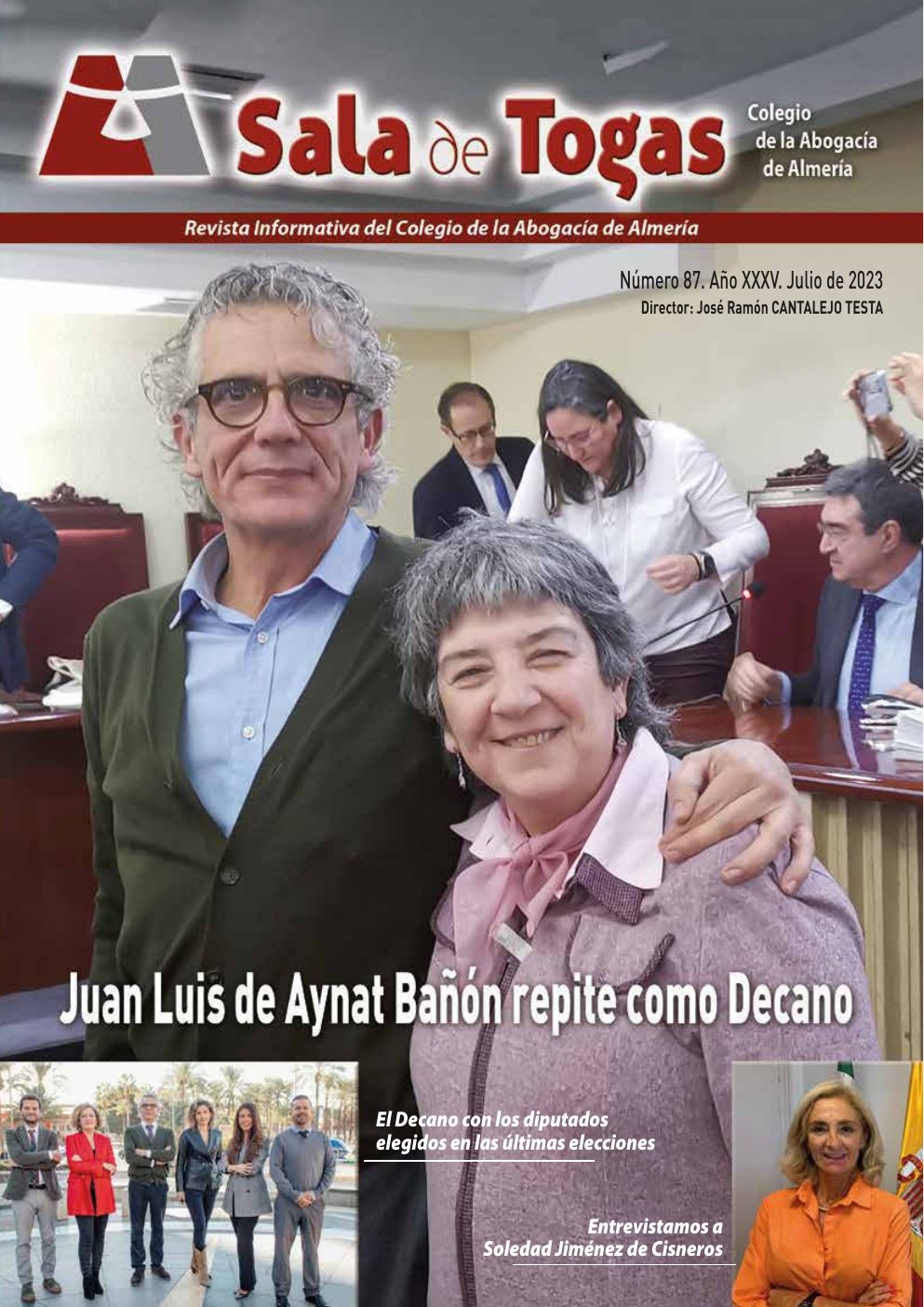 Portada del número 87, Julio 2023