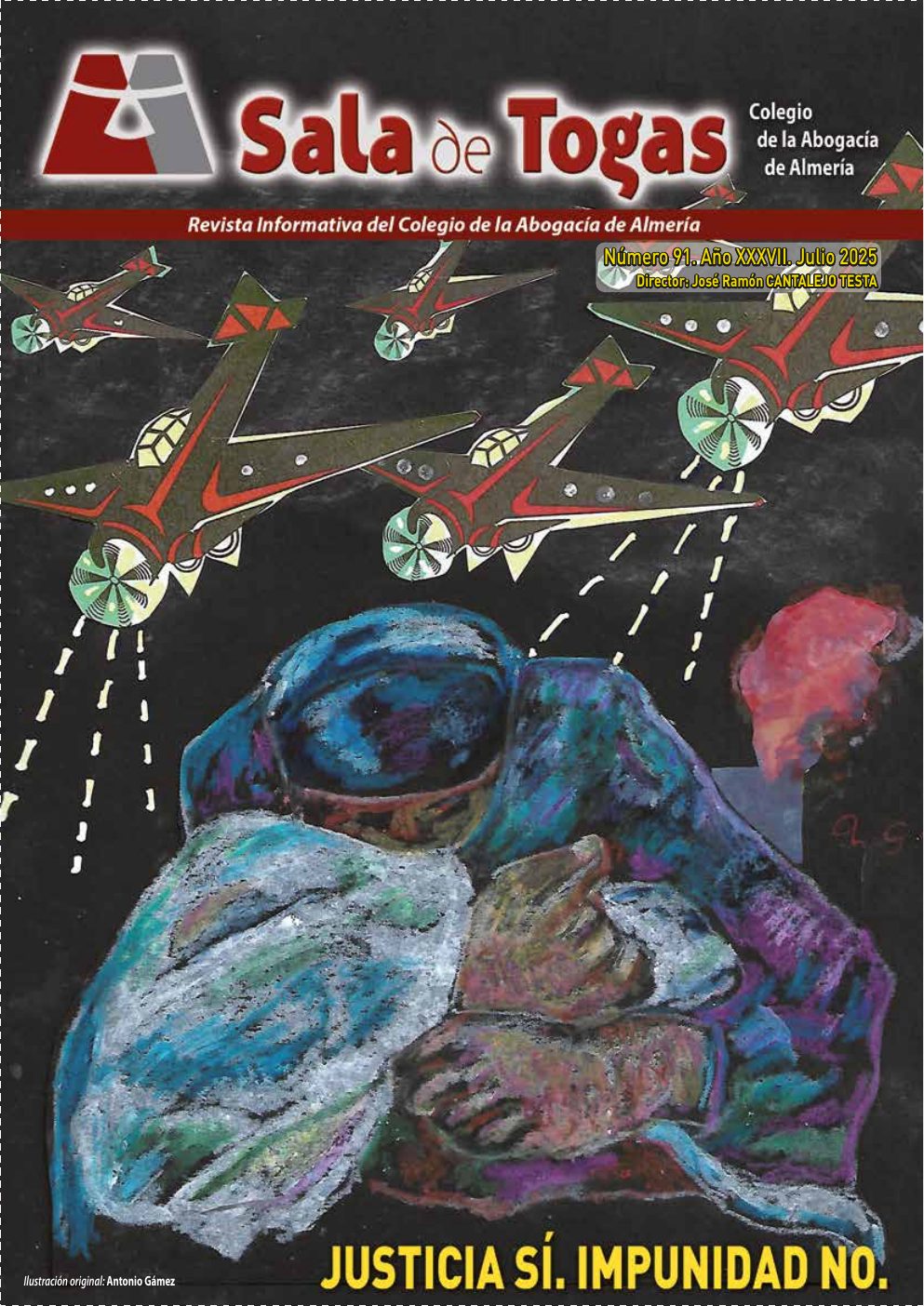 Portada del número 91, Julio 2025
